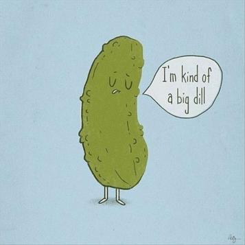 An immodest pickle