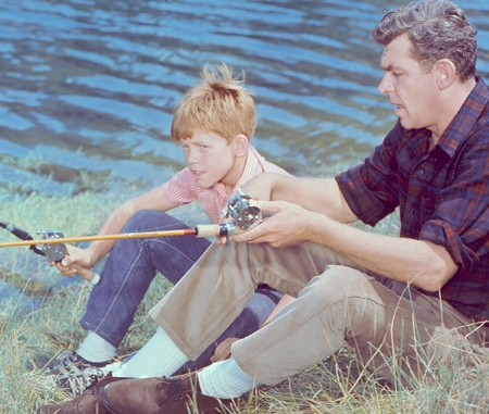Opie and Andy fishing