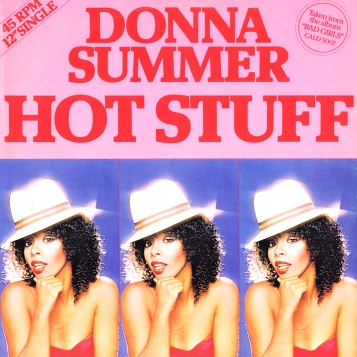 Donna Summer - Hot Stuff record jacket