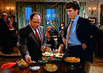 George Constanza with chips