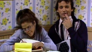 Gilda Radner and Bill Murray as Lisa Loopner and Todd